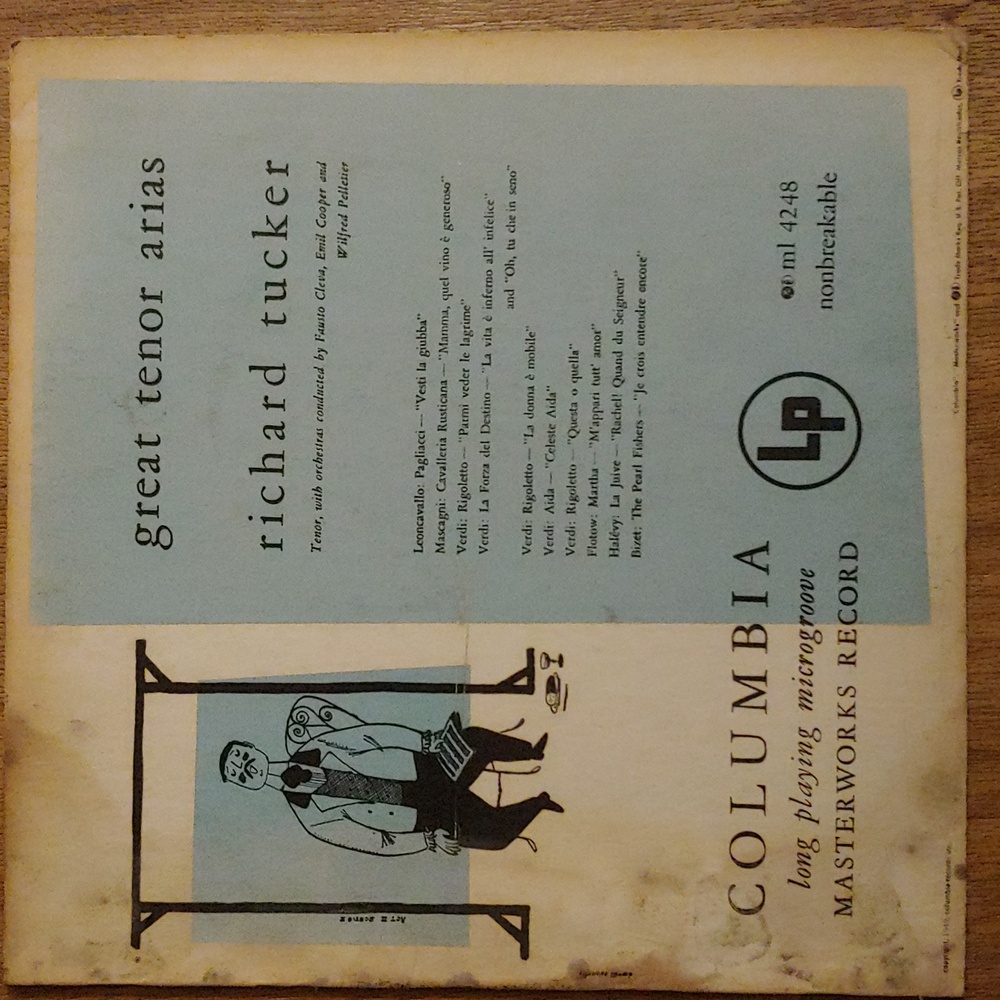 Great tenor arias  by Richard Tucker
